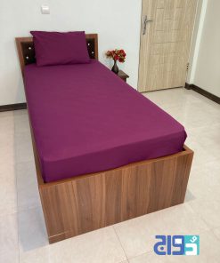 ملافه روتختی ساده بنفش