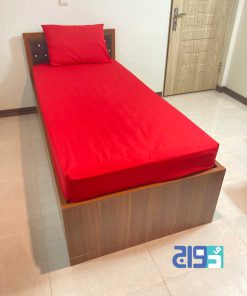 ملحفه روتختی تک نفره قرمز