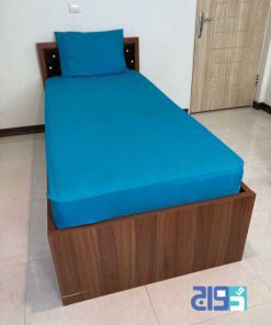تترون ساده رنگ آبی