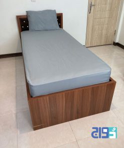 خرید ملحفه کشدار تشک رنگ طوسی