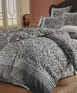 سرویس لحاف و روتختی به همراه روبالشی تک نفره طرح VERSACE