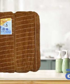 حوله تن پوش و پالتویی رنگ قهوه‌ای سایز 2xl و 3xl