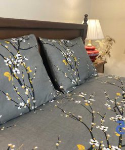 خرید ملحفه کشدار تخت دونفره پارچه پنبه ای