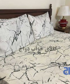 ملحفه کشدار دونفره عرض ۱۸۰ و ۱۶۰