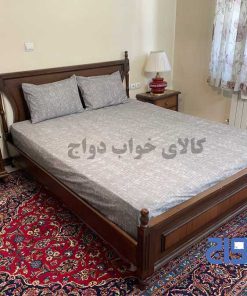 قیمت روتختی دونفره شیک و طوسی