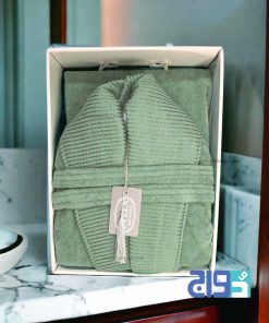 حوله تنپوش اولن (EVLEN) رنگ سبزسدری سایز 125