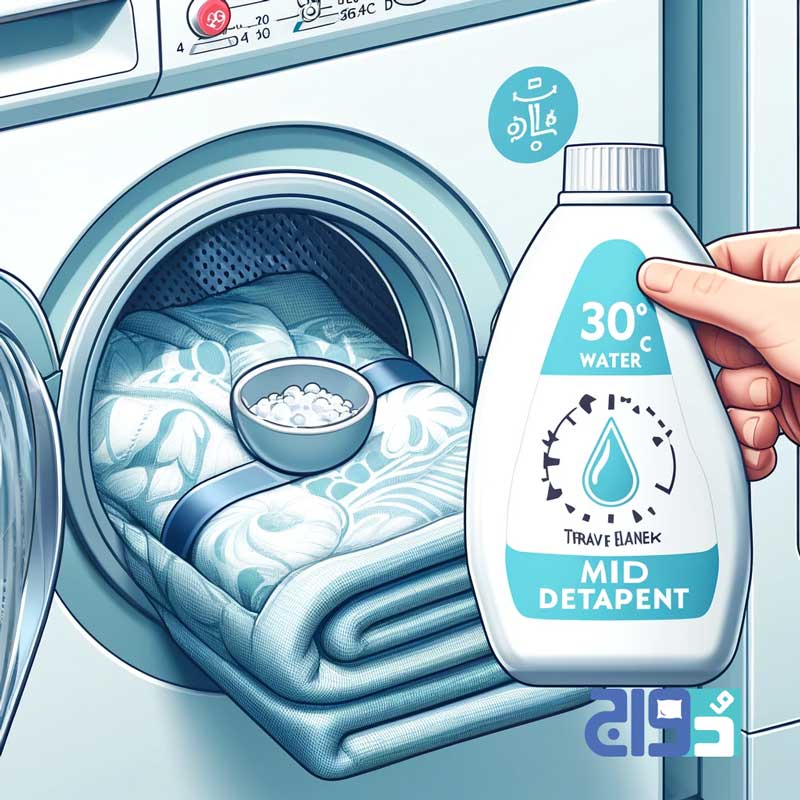 آموزش شستشوی روتختی نخی