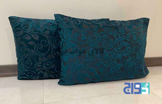 روبالشی مخمل مخصوص مهمان 