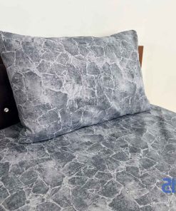 ست ملحفه تک نفره طرح سنگی