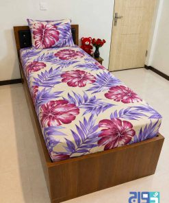 خرید روتختی کشدار تک نفره دخترانه